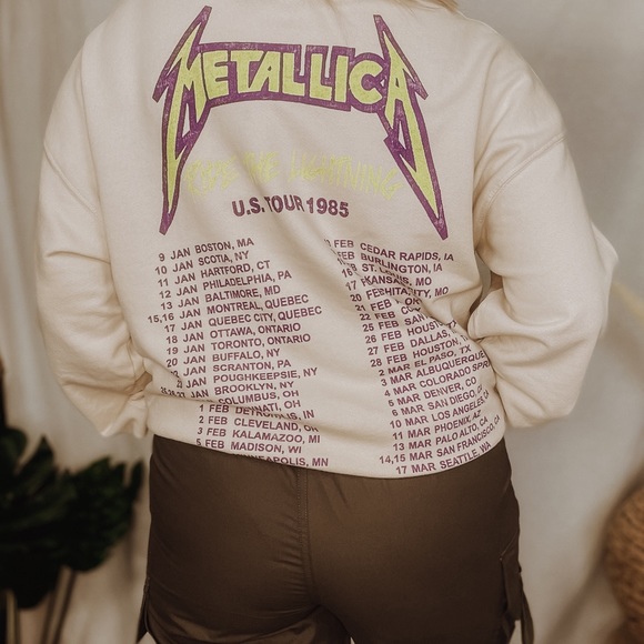 Metallica Ride the Lightning BF Crew - Picture 3 of 7